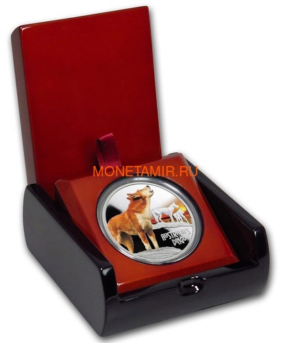  1  2018     (Tuvalu 1$ 2018 Deadly and Dangerous Dingo 1oz Silver Coin)..000403156171/92 (,  3)