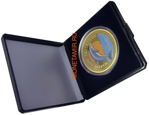  200  1998       (Palau 1998 $200 Dolphin Marine Life Protection 1Oz Gold Proof)..009527155896K2,3G/63 (,  2)