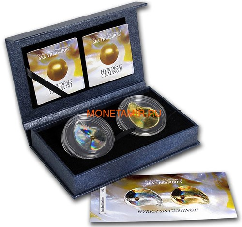  25  2014       2  (Palau 2x5$ 2015 Oyster Hyriopsis Cumingii Sea Treasures Pearl Set 2x1Oz).. (,  5)