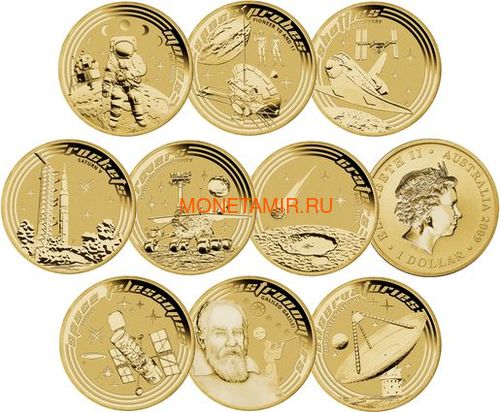  2009     9  (Australia 2009 Space Young Collectors Complete 9 Coin Set)..000391146085/60 (,  3)