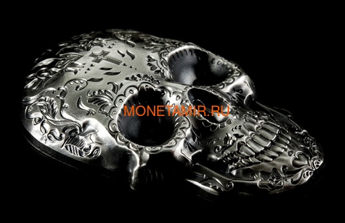  5  2018   (Palau 5$ 2018 La Catrina Skull 1oz Silver)..69 (,  3)
