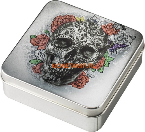  5  2018   (Palau 5$ 2018 La Catrina Skull 1oz Silver)..69 (,  7)