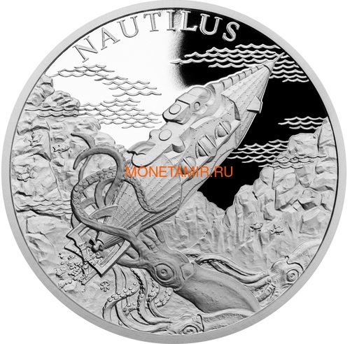  2018  4          (2018 Niue Jules Verne Nautilus Columbiad Mechanical Elephan Albatross 4 coin set)..60 (,  1)