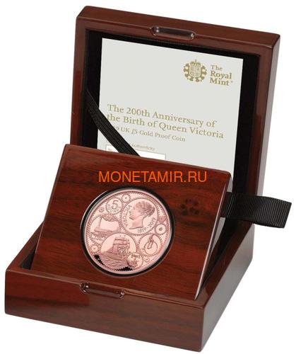  5  2019   200     (GB 5&#163; 2019 200th Anniversary of the Birth of Queen Victoria Gold Proof Coin)..67 (,  4)