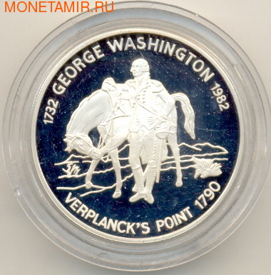 Джордж Вашингтон с лошадью (фото)
