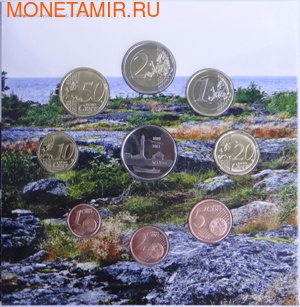 Финляндия 3,88 евро 2013.&quot;Годовой набор евро&quot; (фото)