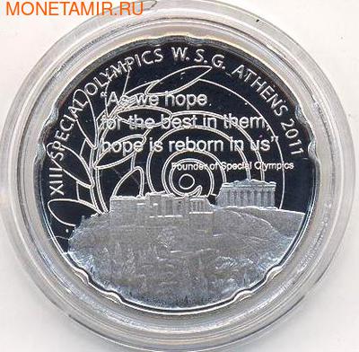 Греция 10 евро 2011. Паралимпийские игры. Парфенон (фото)