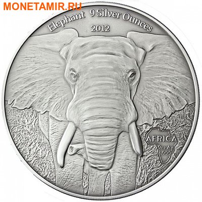 Габон 10000 франков 2012. «Слон».Арт.002223346920 (фото)