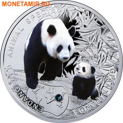 Ниуэ 1 доллар 2014.Большая панда – Вымирающие виды животных.Арт.60 (фото)