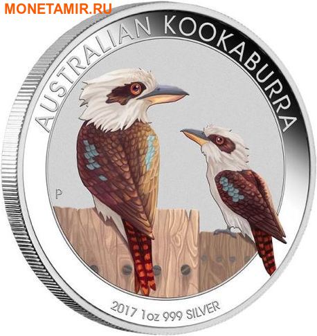 Австралия 1 доллар 2017 Кукабарра – Всемирная денежная ярмарка (World Money Fair Coin).Арт.60 (фото)