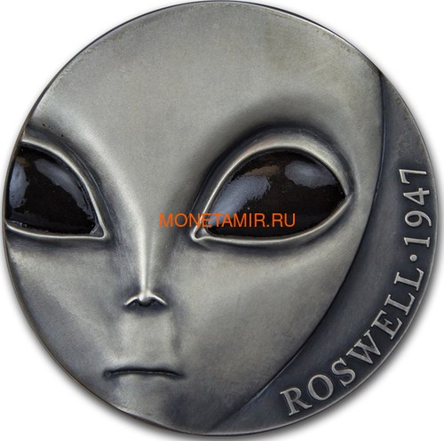  3000  2017    (Cameroun 3000FCFA 2017 70Y Roswell UFO Incident)..60 ()