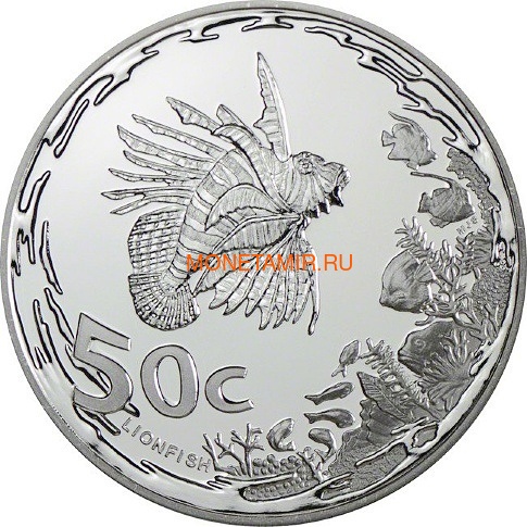   50  2013       (South Africa 50c 2013 Marine Protected Areas Lionfish)..001070844025/60 ()