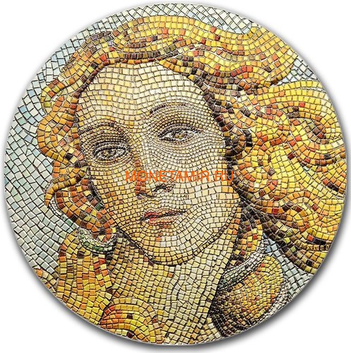  20  2017        (Palau 20$ 2017 Birth of Venus Botticelli Great Micromosaic Passion)..60 ()