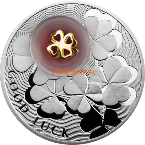 Ниуэ 2 доллара 2012 Клевер Монеты на Удачу (Niue 2$ 2012 Lucky Coin Clover).Арт.000330349049/60 (фото)