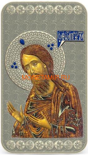 Ниуэ 2 доллара 2014 Икона Святой Иоанн Креститель серия Православные Святыни (Oxidized).Арт.000463649022 (фото)