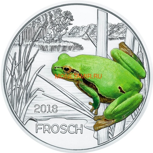 3  2018  (Colourful Creatures The Frog Austria 3 euro 2018)..68 ()