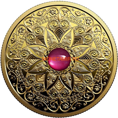  200  2019      (Canada 200$ 2019 Ruby Celebrating Canadas Diversity Light and Prosperity 1 oz Gold Coin)..85 ()