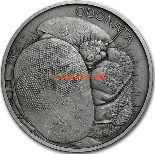  1  2019    (Niue 1$ 2019 Dragonfly Animal Champions 1 oz Silver Coin) ..67 ()