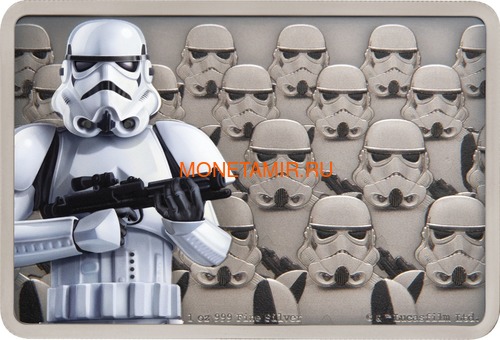  2  2020      (Niue 2$ 2020 Star Wars Guards Of The Empire Stormtrooper 1oz Silver Coin)..92 ()