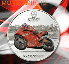 Палау 1 доллар 2009. Мотоцикл "Дукати" Палау 1 доллар 2009. Мотоцикл "Дукати"