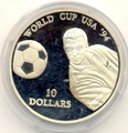 Чемпионат мира - США 1994. Науру 10 долларов 1994.