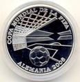 Парагвай 1 гуарани 2004.Чемпионат мира по футболу - Германия 2006.Арт.1000687F0250/60