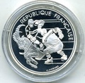 Франция 100 франков 1991. Олимпиада 1992 - хоккей