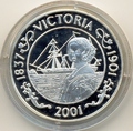 Корабль,Королева Виктория. Остров Святой Елены 50 пенсов 2001. Арт: 000085020882