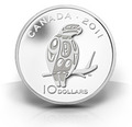 Канада 10 долларов 2011. Птица