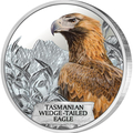 Тувалу 1 доллар 2012 Тасманийский клинохвостый орел - Исчезающие виды.Арт.60