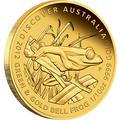 Австралия 15 долларов 2012. &quot;Золотая серия - Открой Австралию&quot; - &quot;Литория&quot;.