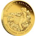 Австралия 15 долларов 2012. &quot;Золотая серия-Открой Австралию&quot;-&quot;Варан&quot;