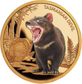 Ниуэ 100 долларов 2013 Тасманийский Дьявол Исчезающие Виды (Niue $100 2013 Tasmanian Devil Endangered 1oz Gold Proof Coin).Арт.4000Е/88
