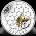 Канада 3 доллара 2013. Пчела и улей