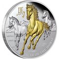 Ниуэ 8 долларов 2014 Год Лошади (Niue 8$ 2014 The Year of Horse 5Oz Silver).Арт.001194144867/60