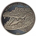 Буркина-Фасо 1000 франков 2013. Священный крокодил.