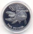 Южная Георгия и Южные Сендвичевы острова 2 фунта 2014. «Дельфины».Арт.000210947291
