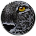 Конго (Народная Республика) 2000 франков 2013. «Амурский леопард»(Panthera pardus orientalis) серия «Глаза природы».