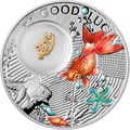 Ниуэ 1 доллар 2014.Символы счастья – Золотая рыбка.Арт.000197049063