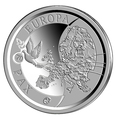 Бельгия 10 евро 2015.70 лет мира в Европе.Арт.000100050818/60
