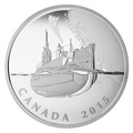 Канада 20 долларов 2015.Подводная лодка серии Канадский тыл.Арт.60