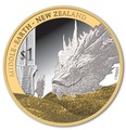 Новая Зеландия 1 доллар 2014.Хоббит: Битва пяти воинств.Дракон Смауг и Хоббит Бильбо.