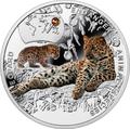 Ниуэ 1 доллар 2014.Амурский Леопард – Вымирающие виды животных.Арт.000465249785/60