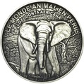 Берег Слоновой Кости 1000 франков 2016.Саванный слон.Арт.60