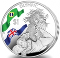 Британские Виргинские Острова 1 доллар 2016.Волейбол – Олимпийские Игры в Бразилии.Арт.60