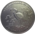 Конго 1000 франков 2012.Птица – Кафрский рогатый ворон (Bucorvus cafer).Арт.60