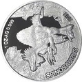 Мали 1000 франков 2015.Динозавр – Спинозавр (Proof).Арт.60