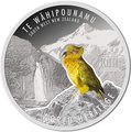 Новая Зеландия 1 доллар 2015.Попугай Кеа – Горы Моунт Эспайрин - Всемирное наследия ЮНЕСКО.Арт.60