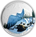 Канада 20 долларов 2017.Сова серия Иллюзия ландшафта.Арт.60