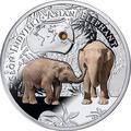 Ниуэ 1 доллар 2016.Азиатский Слон серия Вымирающие виды животных.Арт.60